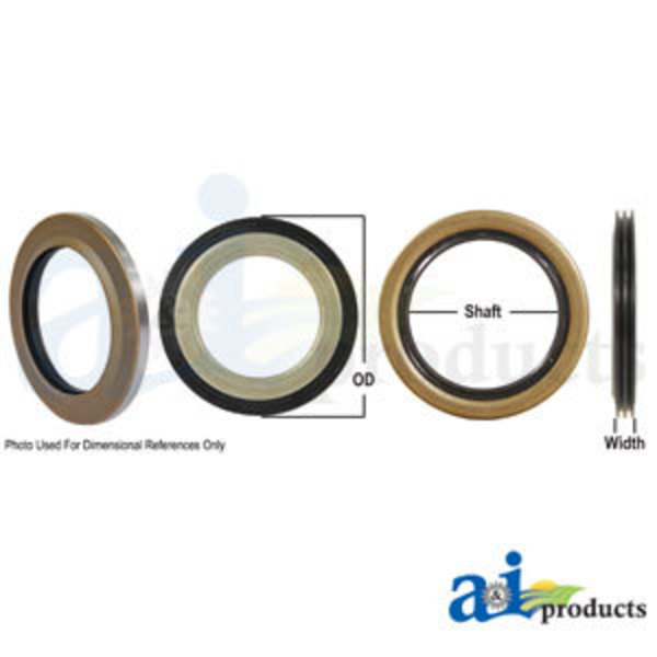 A & I Products Seal 3.2" x3.2" x1" A-200110-P